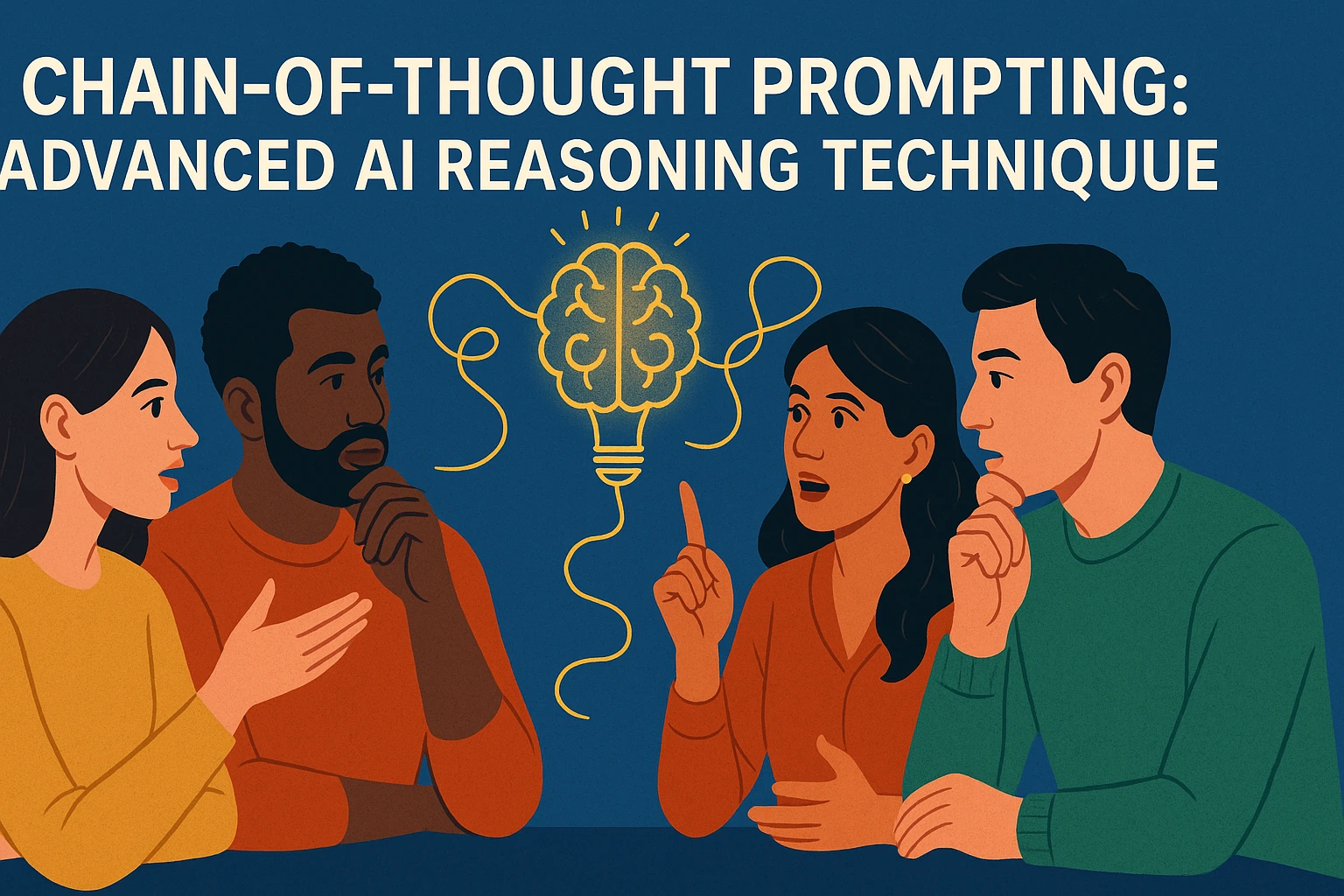 Chain-of-thought prompting - Advanced AI reasoning technique for step-by-step problem solving